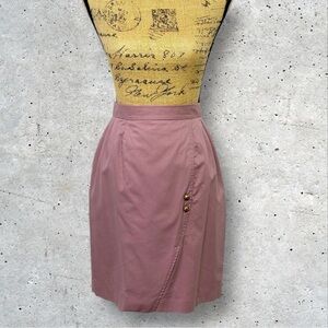 447 - Vintage SI Ven Rose Skirt